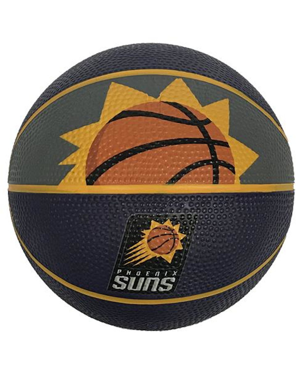 Nba Phoenix Suns Spalding Courtside Shooting Ball Logo Mini