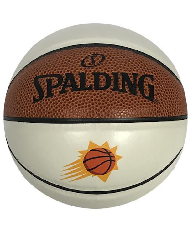 Nba Phoenix Suns Spalding Mini Autograph Basketball White Official Phoenix Suns Store