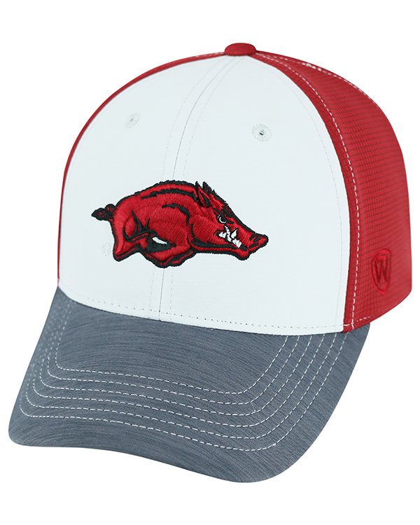 Arkansas Razorbacks Top Of The World One Fit Hat Arkansas