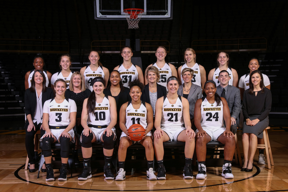 during the team's annual media day Wednesday, October 31, 2018 at Carver-Hawkeye Arena. (Brian Ray/hawkeyesports.com)