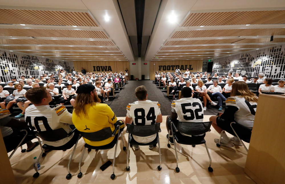 The 2018 Iowa Ladies Football Academy Saturday, June 9, 2018 at Kinnick Stadium. (Brian Ray/hawkeyesports.com)