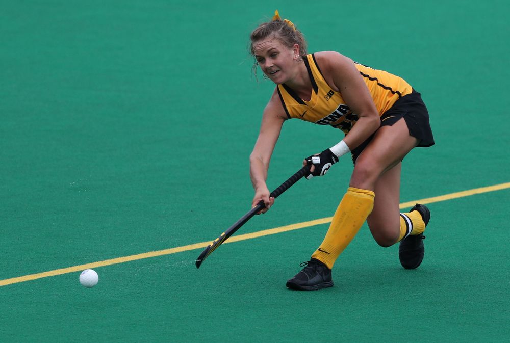 Iowa Hawkeyes forward Maddy Murphy (26) against Columbia Sunday, September 8, 2019 at Grant Field. (Brian Ray/hawkeyesports.com)