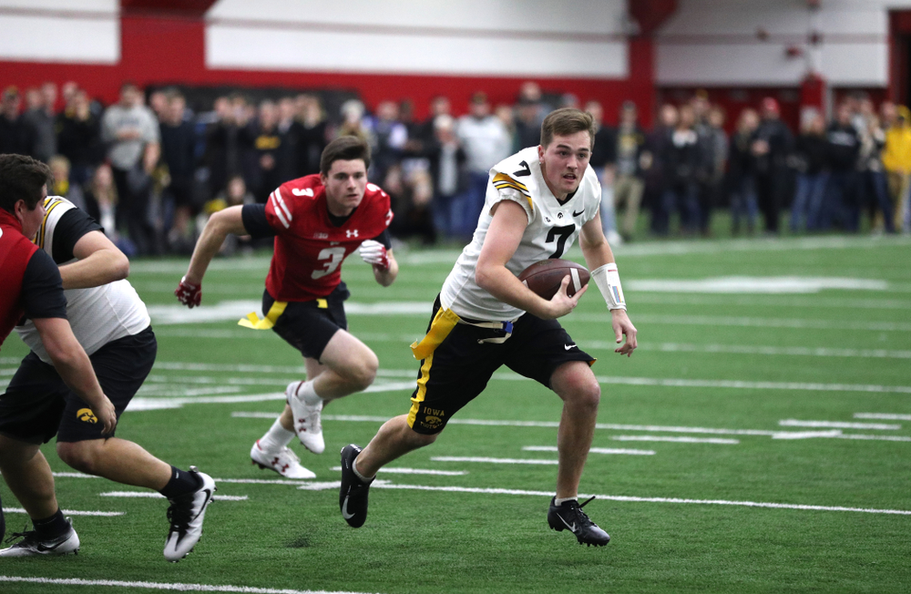The Hawkeye football managers capture the rusty toolbox for the first time since 2008 with a 20-19 double The Hawkeye Football Managers captured the rusty toolbox for the first time since 2008 with a 20-19 double overtime win against the Wisconsin football managers on Nov. 8 in Madison, Wisconsin. (Brian Ray/hawkeyesports.com)