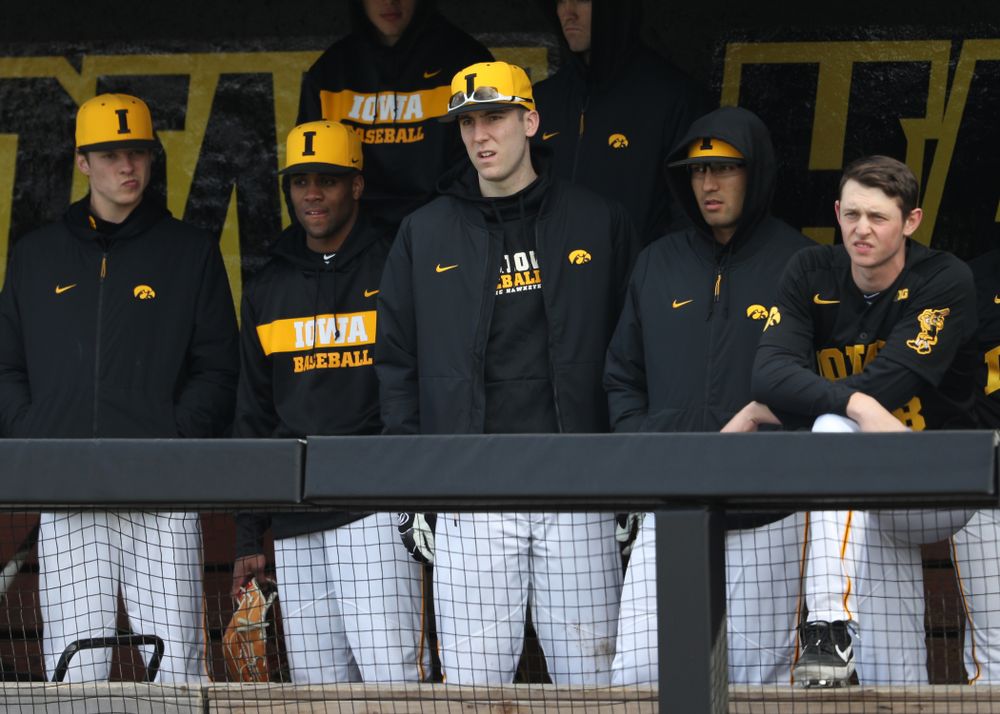 Iowa Hawkeyes Connor McCaffery (30) against California State Northridge Sunday, March 17, 2019 at Duane Banks Field. (Brian Ray/hawkeyesports.com)