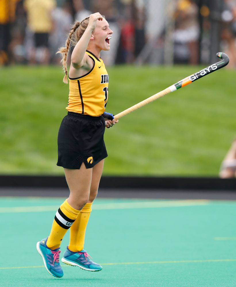 Iowa Hawkeyes Katie Birch (11) against Ball State Sunday, September 2, 2018 at Grant Field. (Brian Ray/hawkeyesports.com)