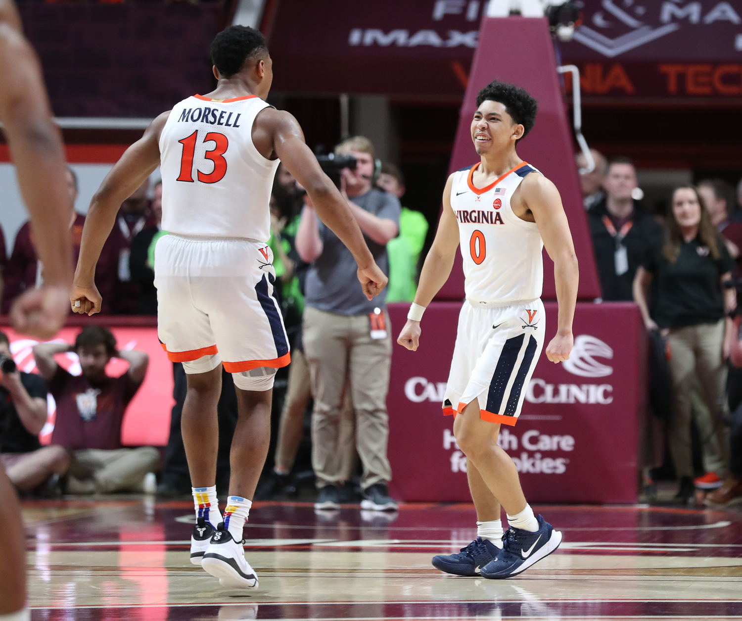 Men S Basketball At Virginia Tech Virginia Cavaliers Official