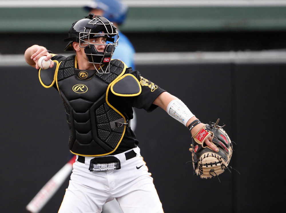 Austin Martin against the Ontario Blue Jays Friday, September 21, 2018 at Duane Banks Field. (Brian Ray/hawkeyesports.com)
