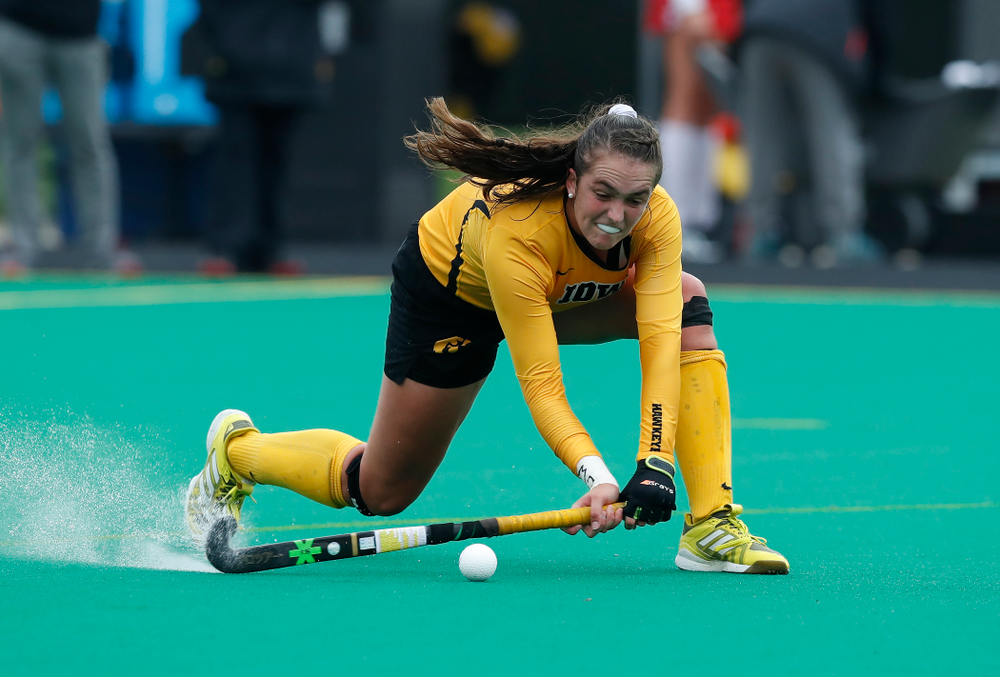 Iowa Hawkeyes Anthe Nijziel (6) against Maryland Sunday, October 14, 2018 at Grant Field. (Brian Ray/hawkeyesports.com)