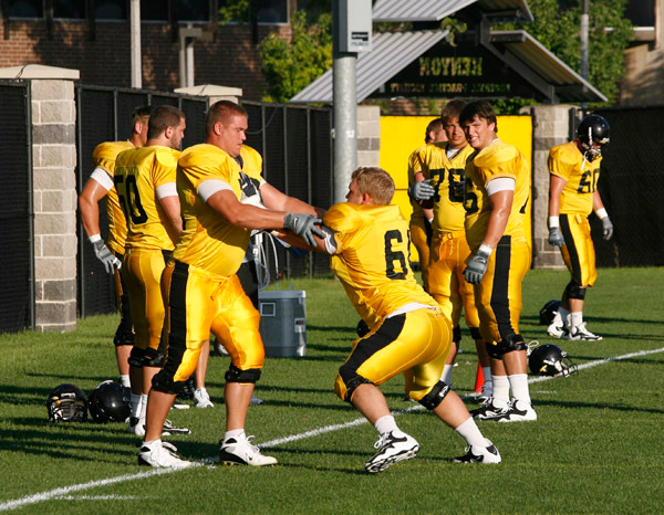 University Of Iowa Football Fall Practice University Of Iowa Athletics