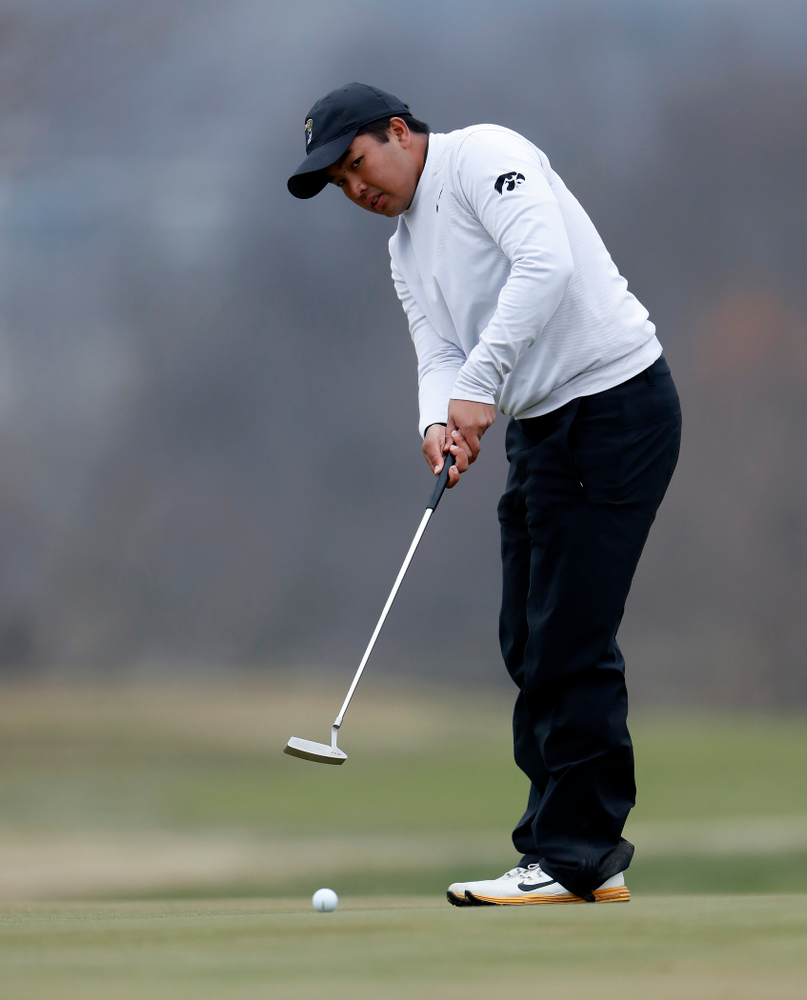 Ryoto Furuya during the 2018 Hawkeye Invitational Friday, April 13, 2018 at Finkbine Golf Course. (Brian Ray/hawkeyesports.com)