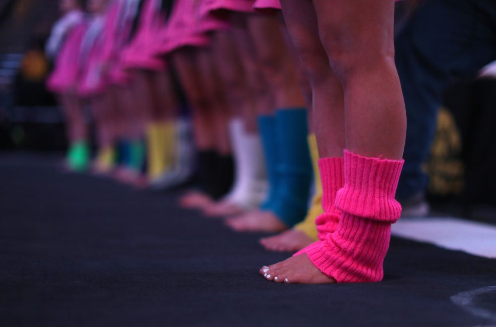80’s night against Michigan Friday, February 14, 2020 at Carver-Hawkeye Arena. (Brian Ray/hawkeyesports.com)