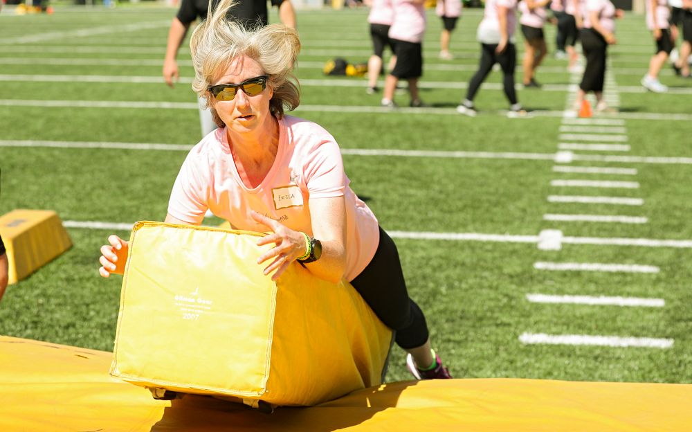 The Ladies Football Academy at the Hansen Football Performance Center in Iowa City on Saturday, Jun 8, 2019. (Stephen Mally/hawkeyesports.com)