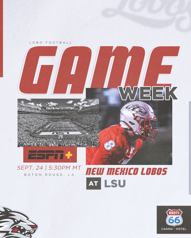 Lobos Taking a Trip to SEC Country University of New Mexico Lobos