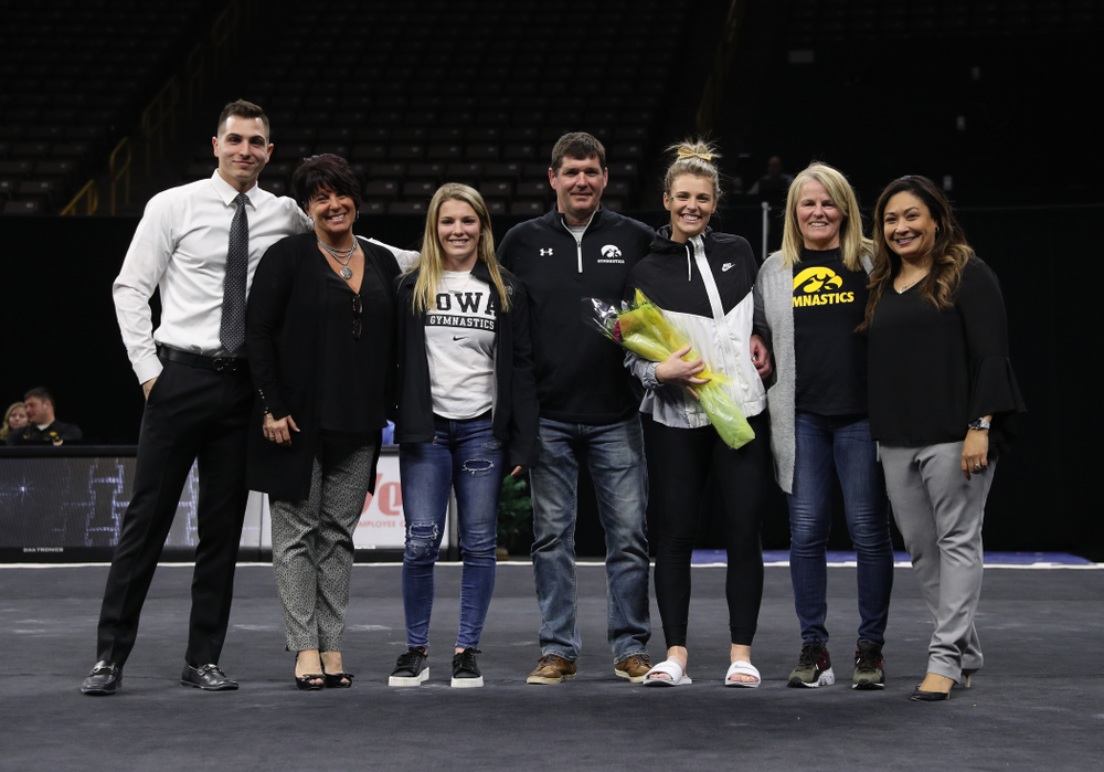 The Iowa Hawkeyes against the Iowa State Cyclones Friday, March 1, 2019 at Carver-Hawkeye Arena. (Brian Ray/hawkeyesports.com)