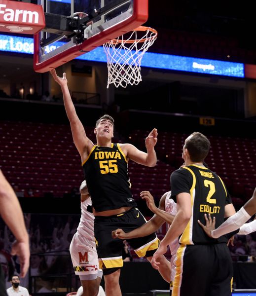 Photos: Iowa Men's Basketball vs Maryland 01/07/2021 - University of Iowa Athletics
