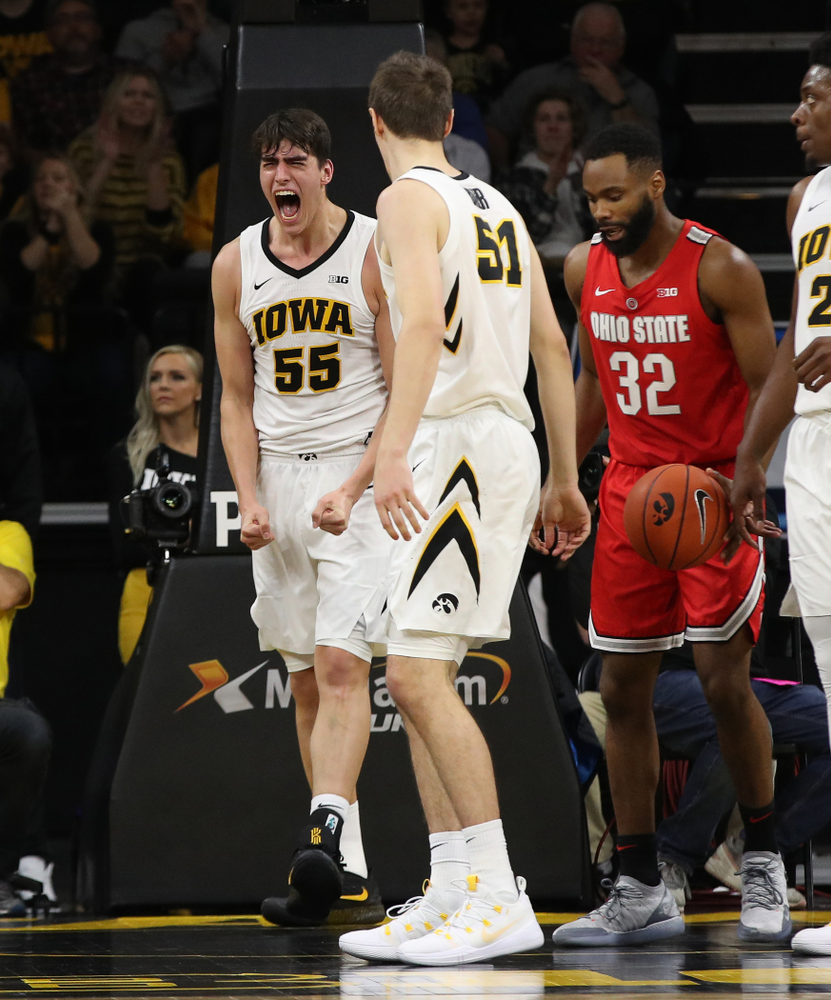 Mbb Iowa Vs Ohio State University Of Iowa Athletics