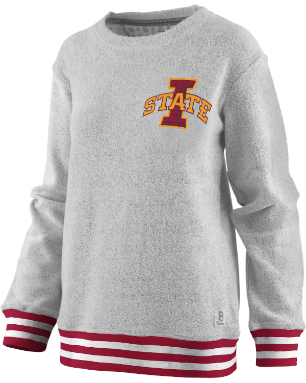 comfy terry crew sweatshirt