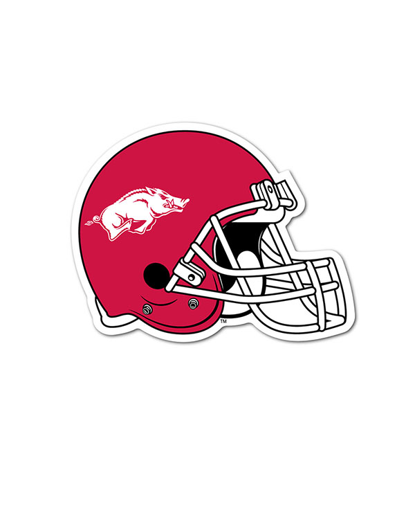 Arkansas Razorbacks 2 Hog Helmet Dizzler Decal Arkansas Razorbacks Store Shop University Of Arkansas Apparel Gear Gifts Clothing