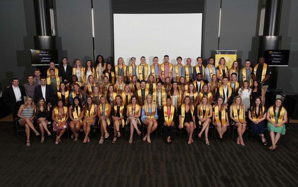 The 2019 Iowa Athletics Graduation Reception and I Ring Ceremony Friday, May 10, 2019 at Carver-Hawkeye Arena. (Brian Ray/hawkeyesports.com)