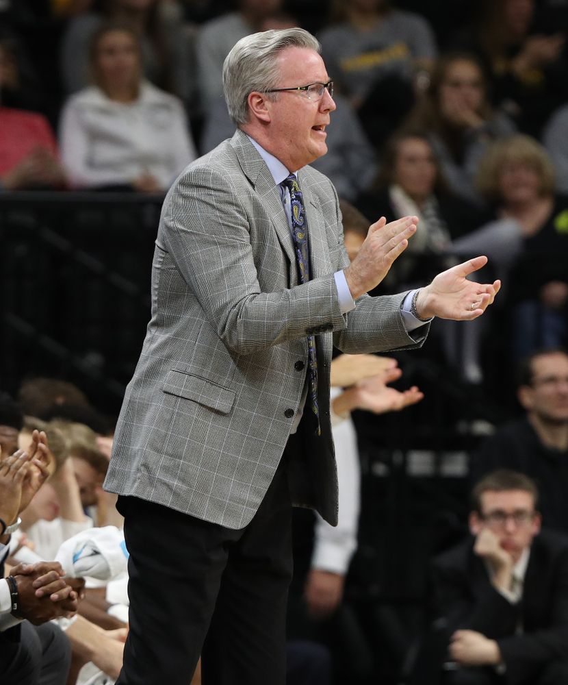 Iowa Hawkeyes head coach Fran McCaffery against UW Green Bay Sunday, November 11, 2018 at Carver-Hawkeye Arena. (Brian Ray/hawkeyesports.com)