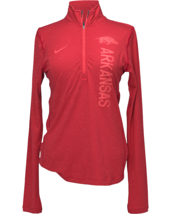 nike running dri fit quarter zip