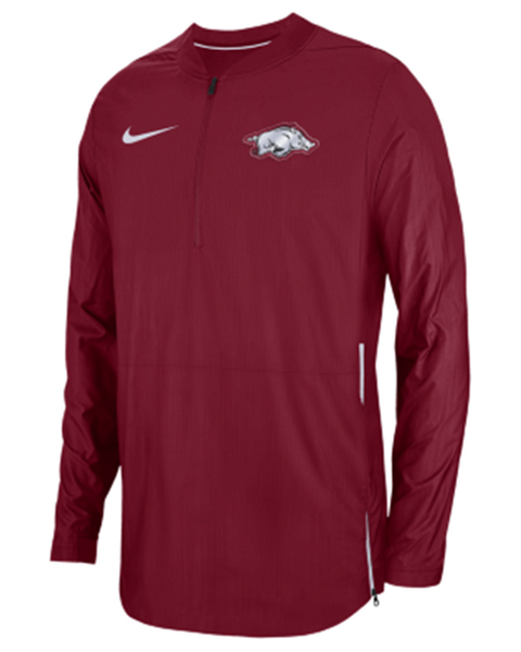 Arkansas Razorbacks Nike Running Hog Coach Style Front Zip Jacket ...