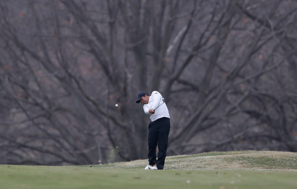 Ryoto Furuya during the 2018 Hawkeye Invitational Friday, April 13, 2018 at Finkbine Golf Course. (Brian Ray/hawkeyesports.com)