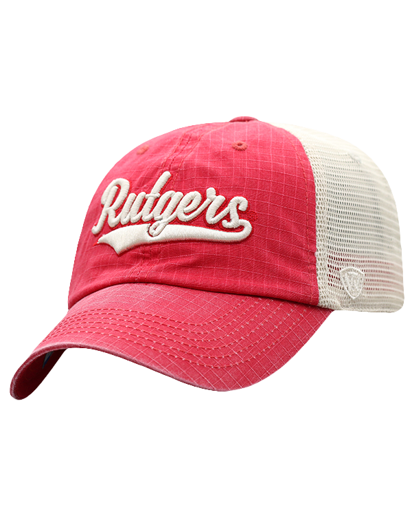 Rutgers Scarlet Knights Top Of The World Throwback Raggs Hat
