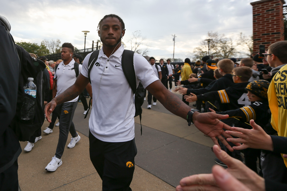 Iowa Hawkeyes during Iowa football vs Purdue on Saturday, October 19, 2019 at Kinnick Stadium. (Lily Smith/hawkeyesports.com)