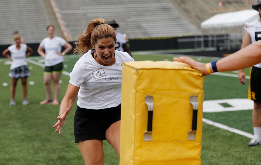 The 2018 Iowa Ladies Football Academy Saturday, June 9, 2018 at Kinnick Stadium. (Brian Ray/hawkeyesports.com)