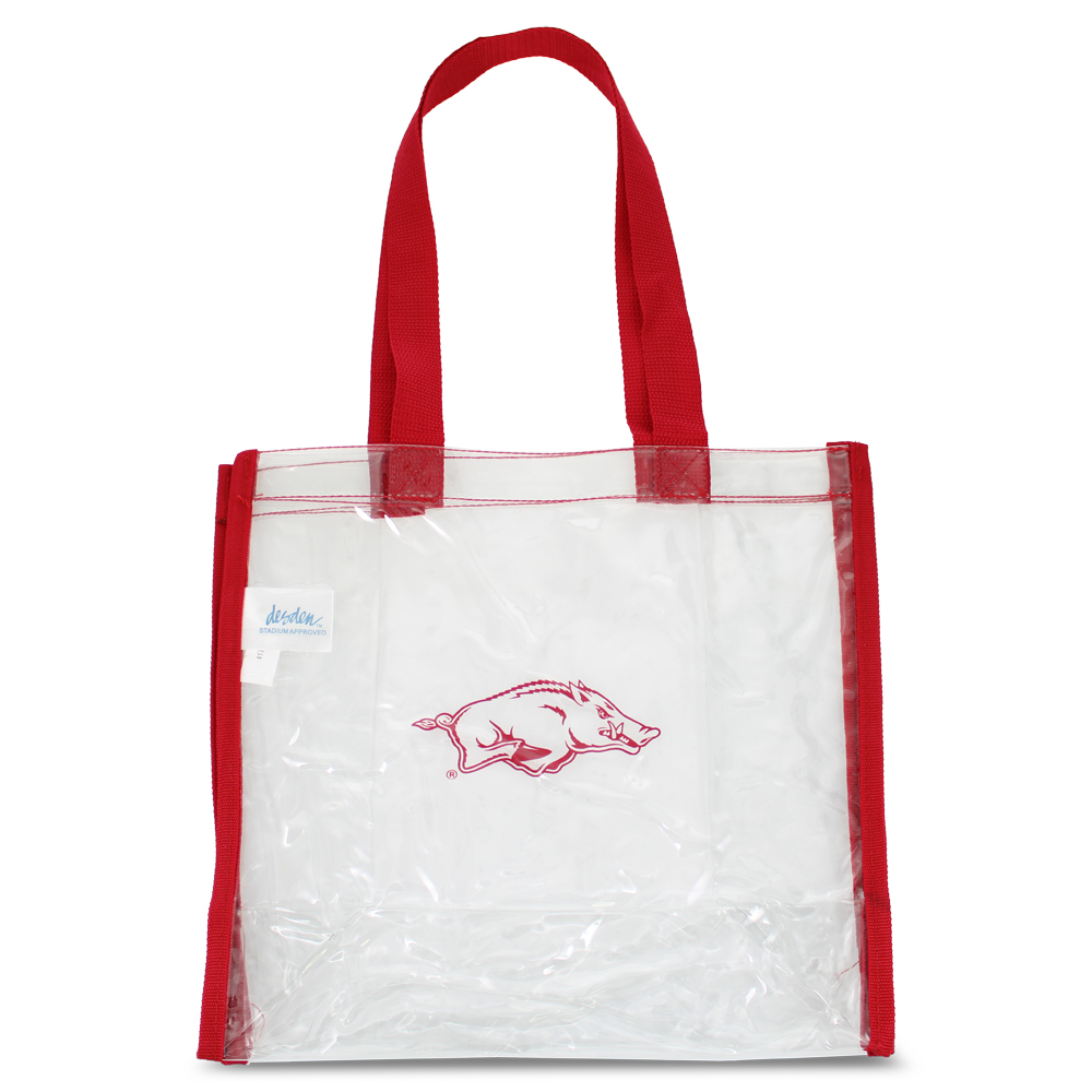 Arkansas Razorbacks Desden 12x12 Clear Bag - Arkansas ...