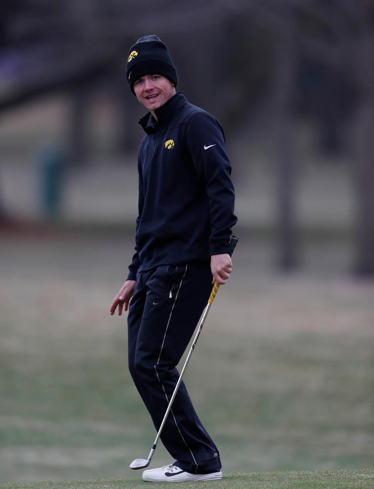 Alex Moorman during the 2018 Hawkeye Invitational Friday, April 13, 2018 at Finkbine Golf Course. (Brian Ray/hawkeyesports.com)