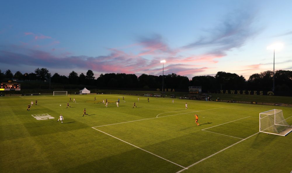 The Iowa Hawkeyes against Western Michigan Thursday, August 22, 2019 at the Iowa Soccer Complex. (Brian Ray/hawkeyesports.com)