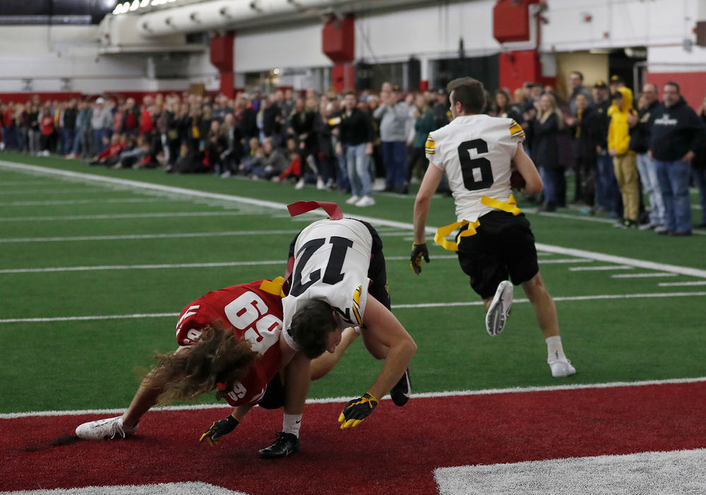 The Hawkeye football managers capture the rusty toolbox for the first time since 2008 with a 20-19 double The Hawkeye Football Managers captured the rusty toolbox for the first time since 2008 with a 20-19 double overtime win against the Wisconsin football managers on Nov. 8 in Madison, Wisconsin.