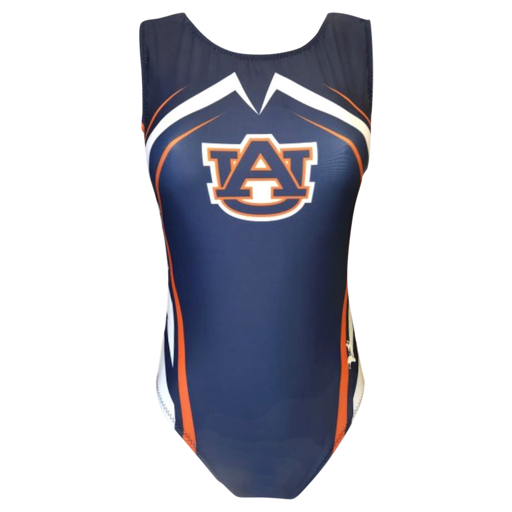 Auburn Tigers Striped Girls Gymnastics Leotard - The Fan | Official Online Store of Auburn University Athletic Department