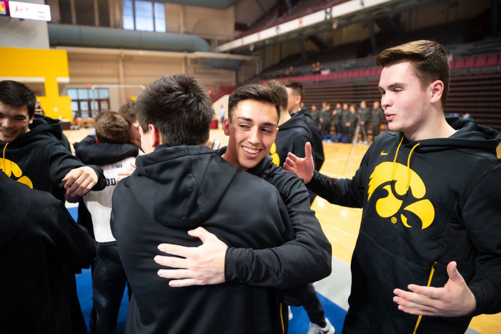 The Iowa Hawekeys against Minnesota and Penn State at the Maturi Pavilion Saturday, March 23, 2019 in Minneapolis, Minn. (C. Morgan Engel/Freelance)