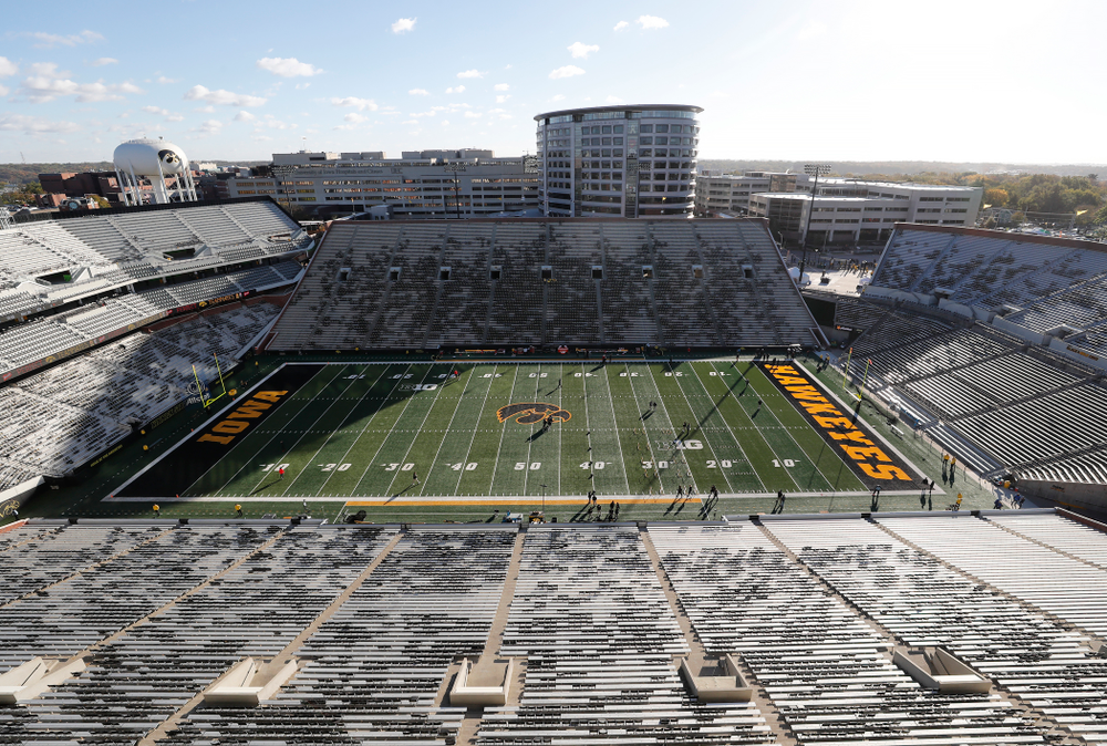 The Iowa Hawkeyes against the Maryland Terrapins Saturday, October 20, 2018 at Kinnick Stadium (Brian Ray/hawkeyesports.com)