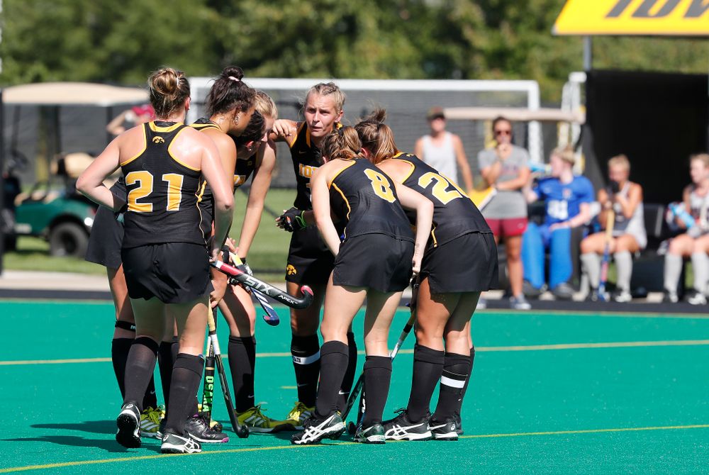 Iowa Hawkeyes Katie Birch (11) against the Penn Quakers Friday, September 14, 2018 at Grant Field. (Brian Ray/hawkeyesports.com)