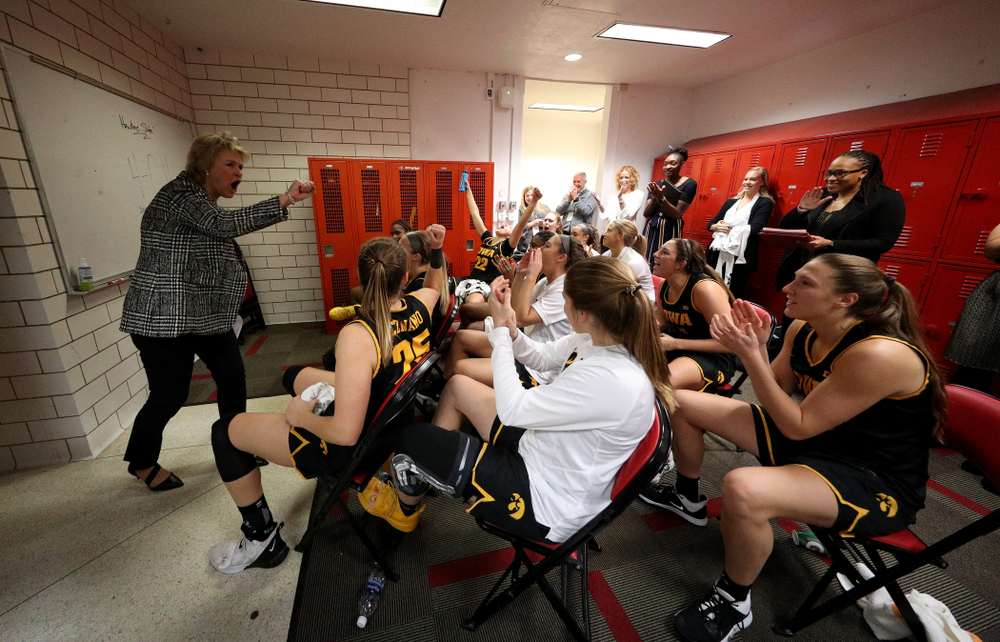 Iowa Hawkeyes head coach Lisa Bluder against the Iowa State Cyclones Wednesday, December 11, 2019 at Hilton Coliseum in Ames, Iowa(Brian Ray/hawkeyesports.com)