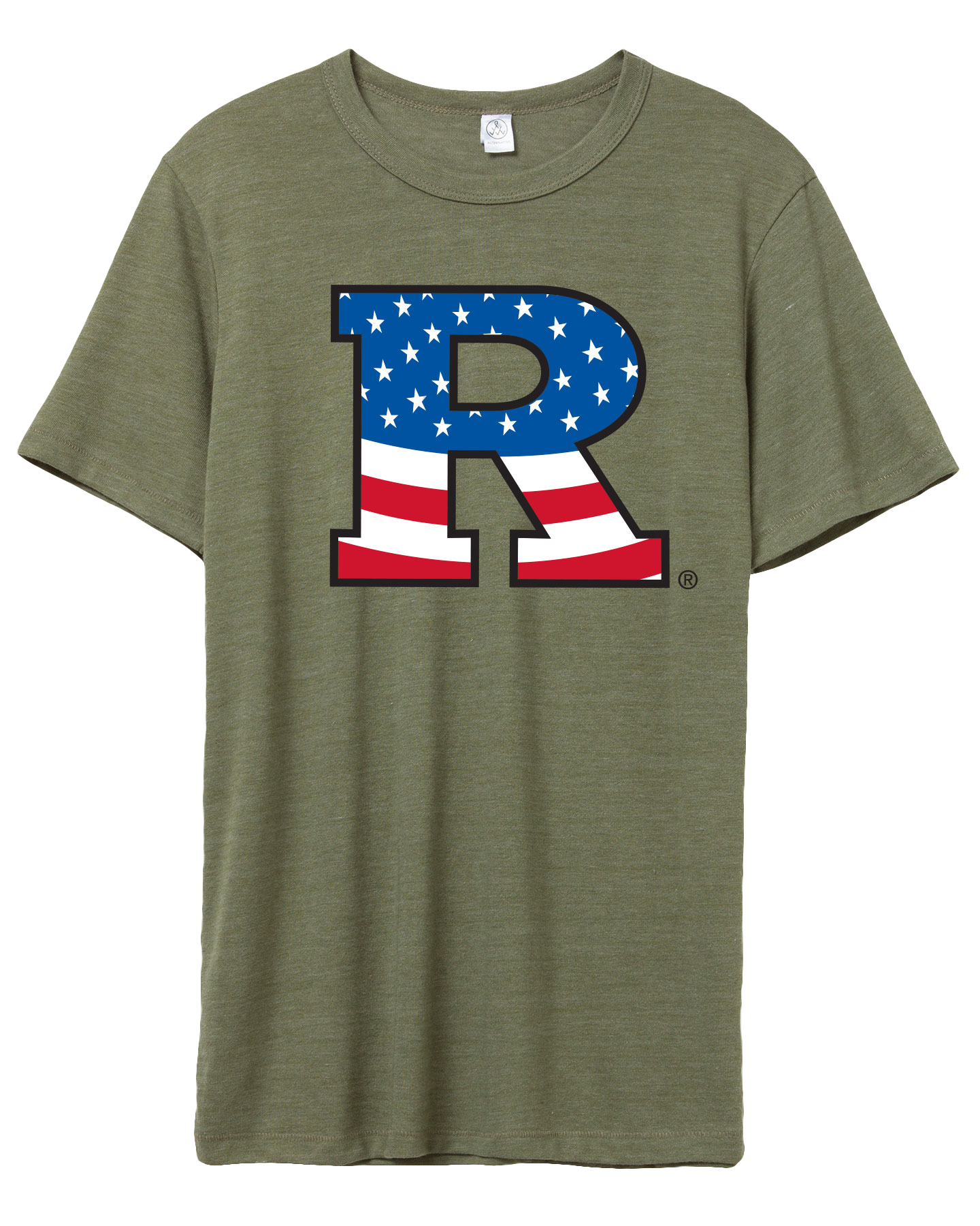 Rutgers Scarlet Knights Stars And Stripes Block R T Shirt