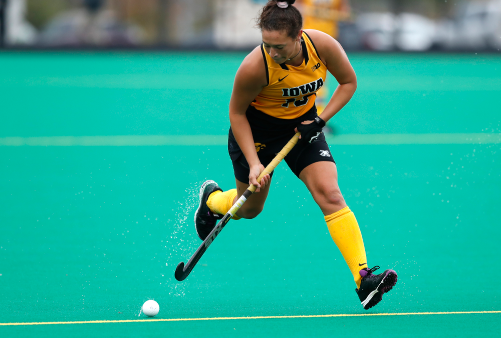 Iowa Hawkeyes Mya Christopher (18) against Maryland Sunday, October 14, 2018 at Grant Field. (Brian Ray/hawkeyesports.com)
