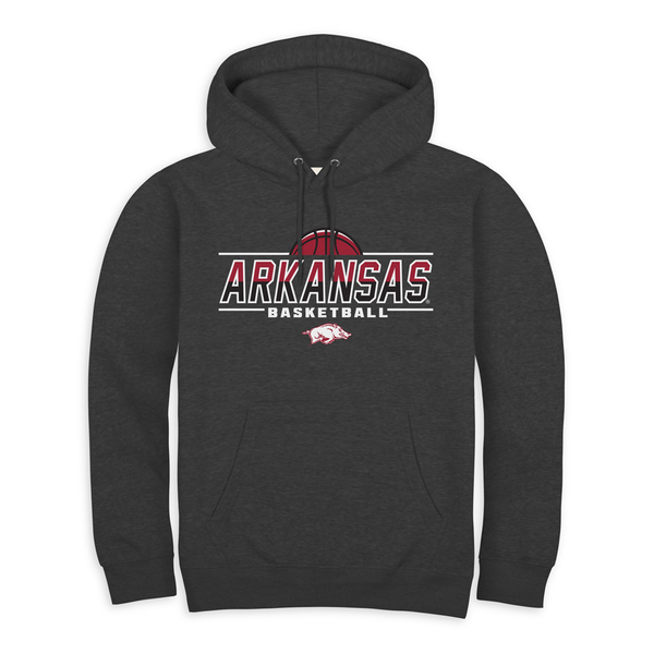 Arkansas Razorbacks Featured Sport Basketball Fleece Hoodie - Arkansas ...