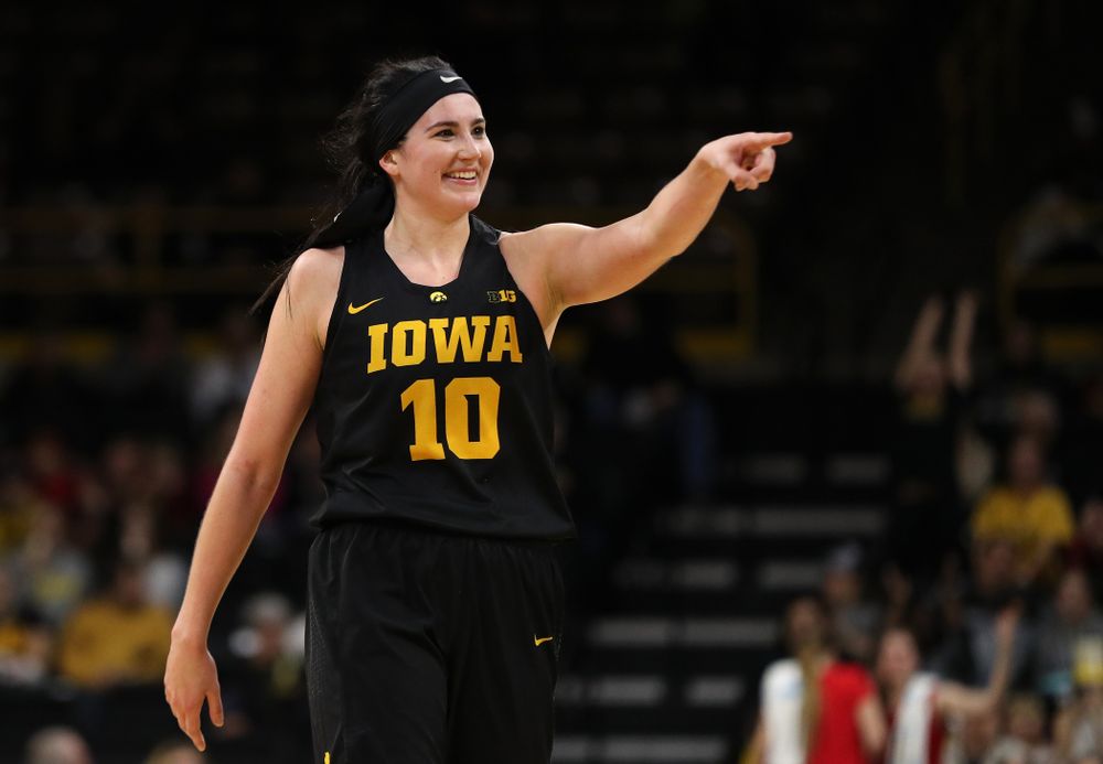 against the Iowa State Cyclones in the Iowa Corn Cy-Hawk Series Wednesday, December 5, 2018 at Carver-Hawkeye Arena. (Brian Ray/hawkeyesports.com)