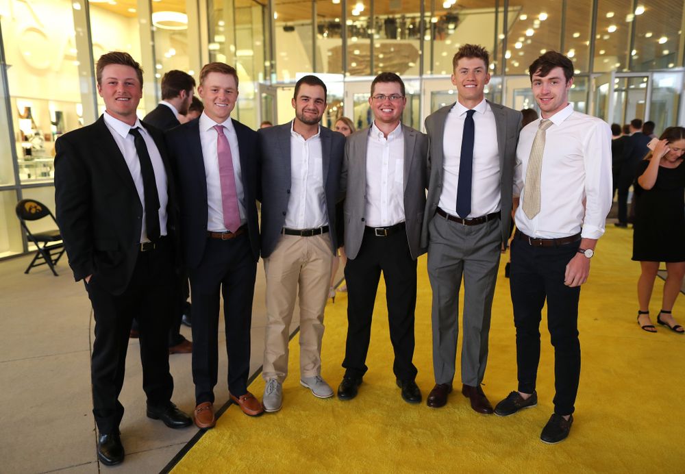 The 2019 Golden Herkys yellow carpet Tuesday, April 23, 2019 at Hancher Auditorium. (Brian Ray/hawkeyesports.com)