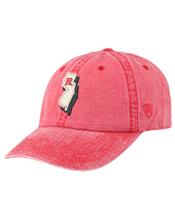 Rutgers Scarlet Knights Top Of The World Stateline Hat Rutgers