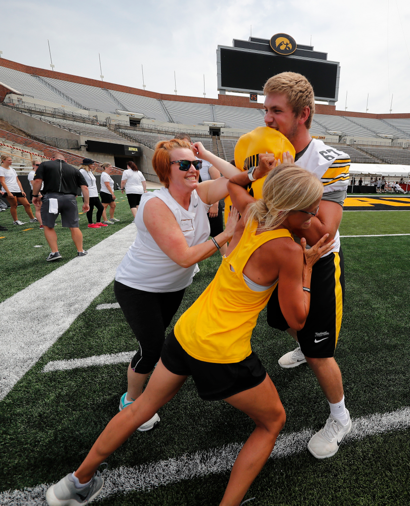 The 2018 Iowa Ladies Football Academy Saturday, June 9, 2018 at Kinnick Stadium. (Brian Ray/hawkeyesports.com)