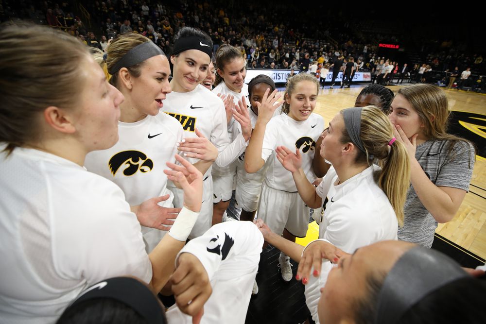 The Iowa Hawkeyes against the Nebraska Cornhuskers Thursday, January 3, 2019 at Carver-Hawkeye Arena. (Brian Ray/hawkeyesports.com)