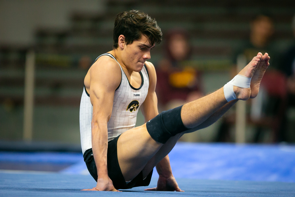 The Iowa Hawekeys against Minnesota and Penn State at the Maturi Pavilion Saturday, March 23, 2019 in Minneapolis, Minn. (C. Morgan Engel/Freelance)