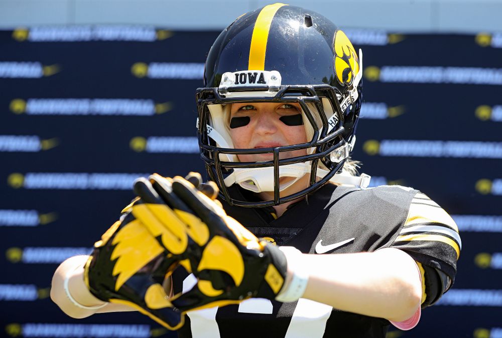 The Ladies Football Academy at the Hansen Football Performance Center in Iowa City on Saturday, Jun 8, 2019. (Stephen Mally/hawkeyesports.com)