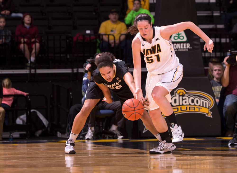 The Iowa Hawkeyes Face The Colorado Buffaloes University Of Iowa